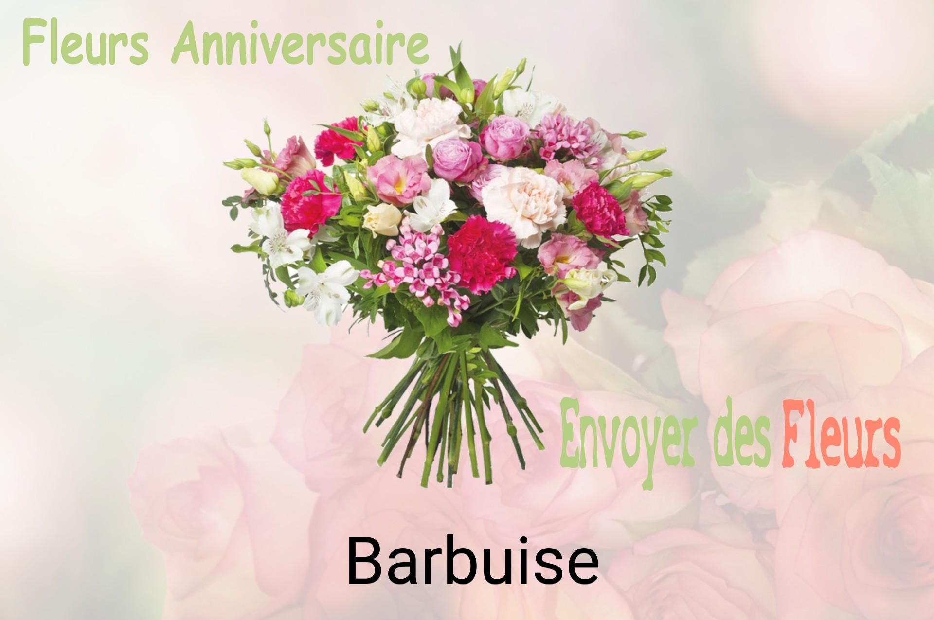Bouquet de fleurs d’anniversaire livré à Barbuise